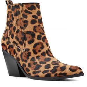 Nine West Lexa Dress Booties - leopard NEVER WORN